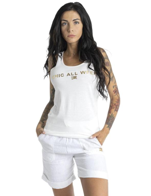 Woman tank Gold