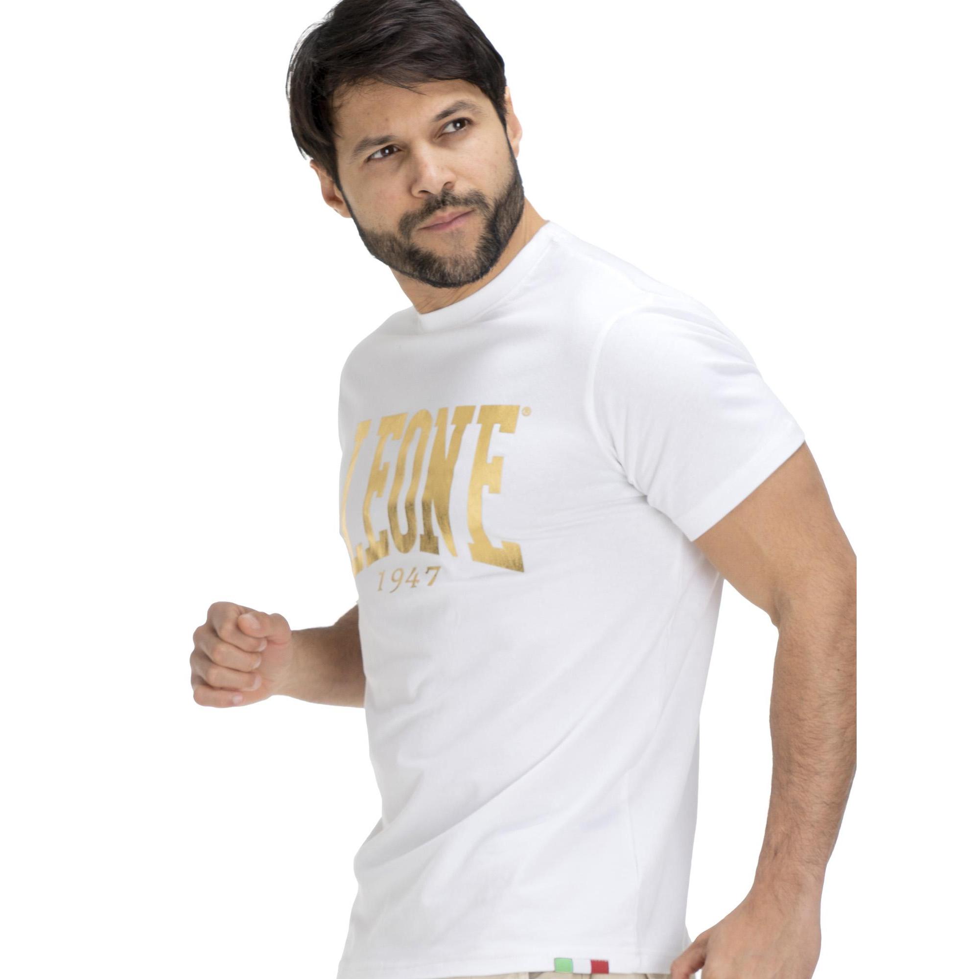 T shirt doré discount homme