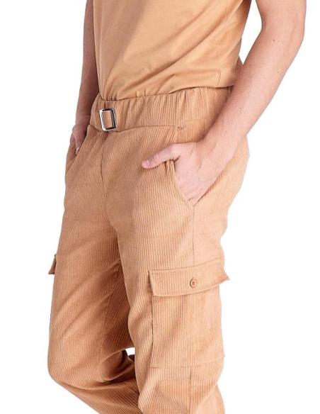 Pantalon cargo jogging velours unisexe Watson FZ3930