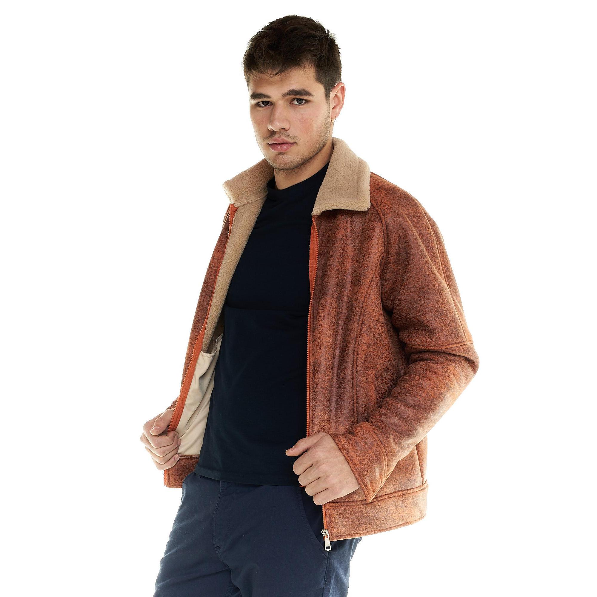 Vetement discount sherpa homme