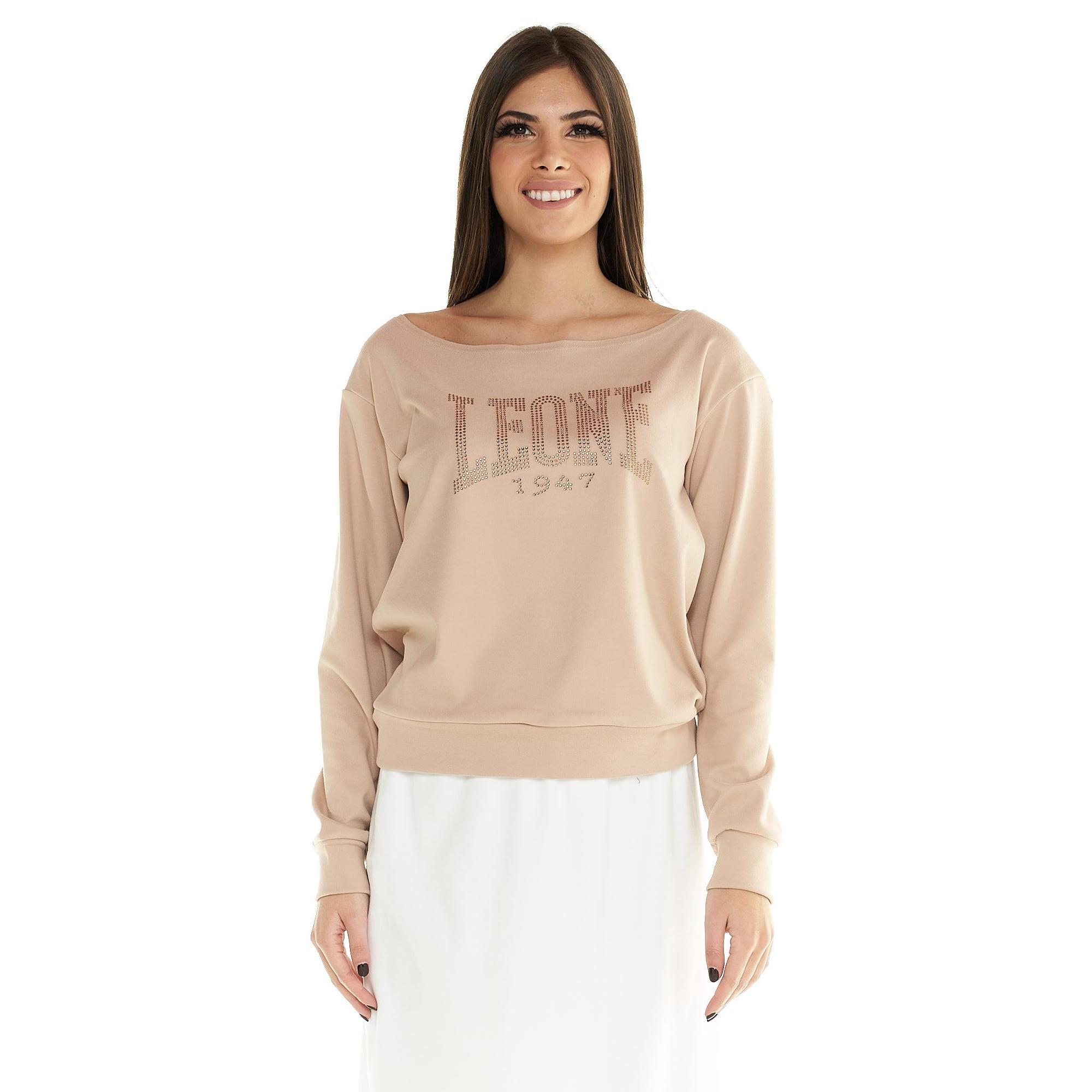 Pull col rond femme Winter Chic Boxing