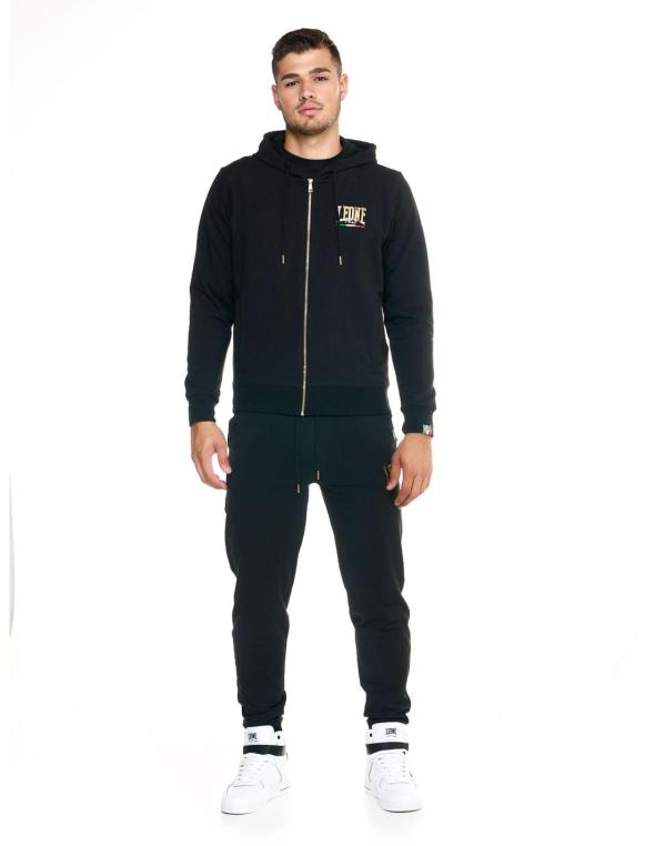 Man tracksuit full zip Gold