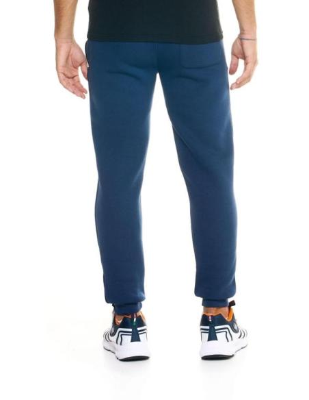 pantalon-hombre chandal felpa bolsillos. Cuerda en cinturilla