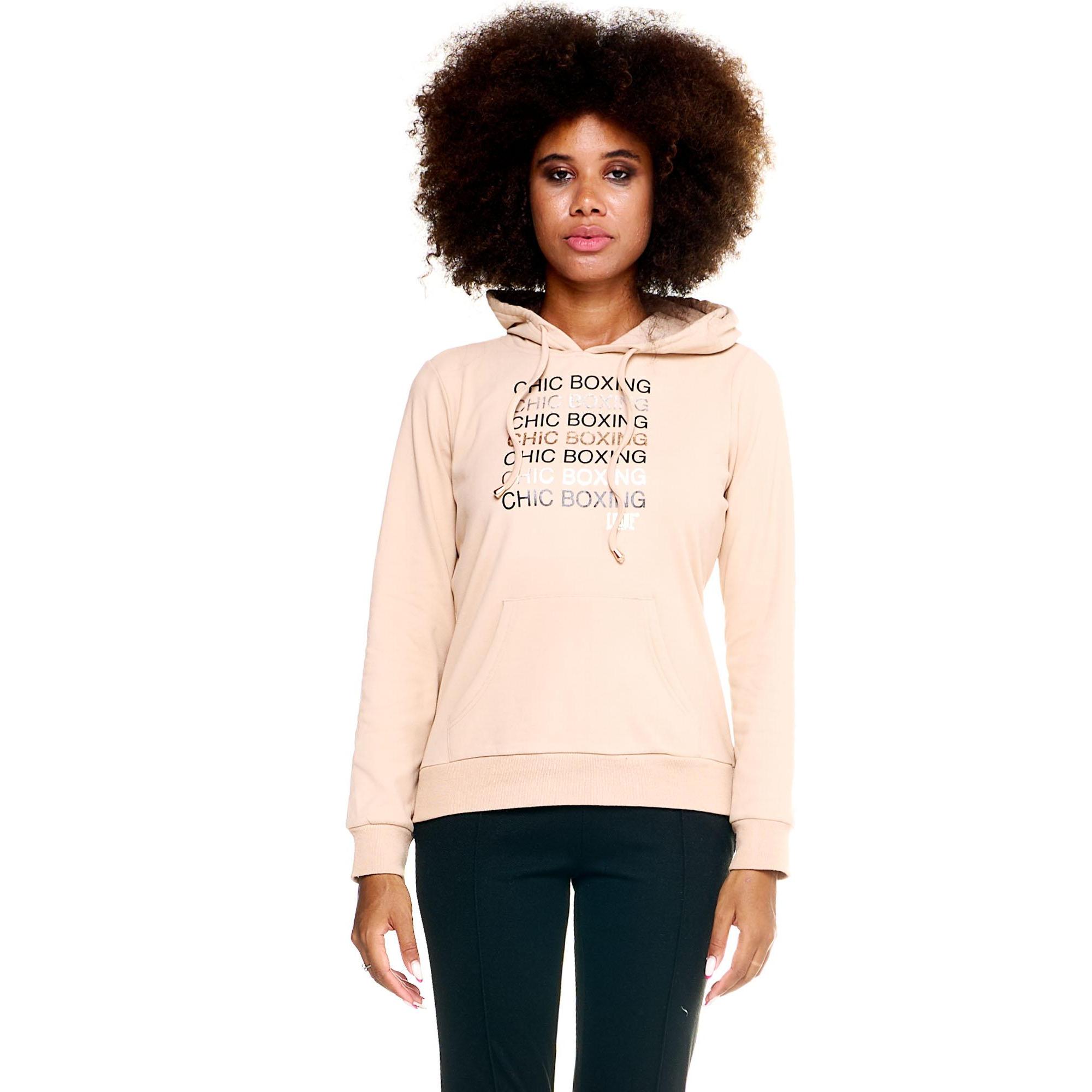 Sudadera con capucha de mujer Leone Winter Chic Boxing