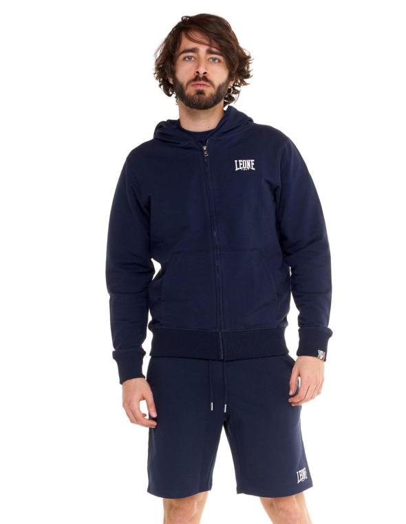 Man hoody full zip Small Logo