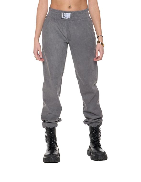 Woman sweatpants courduroy...