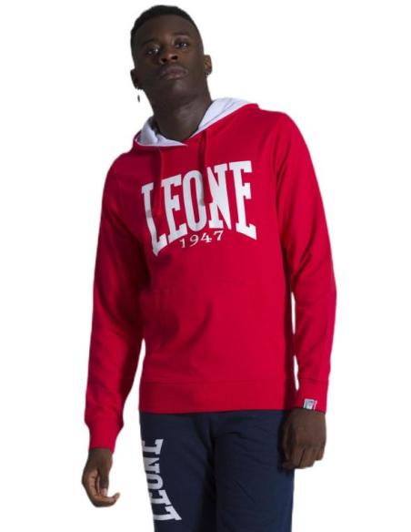 Sweat-shirt à capuche sans manches pour homme avec zip Leone 1947 Apparel